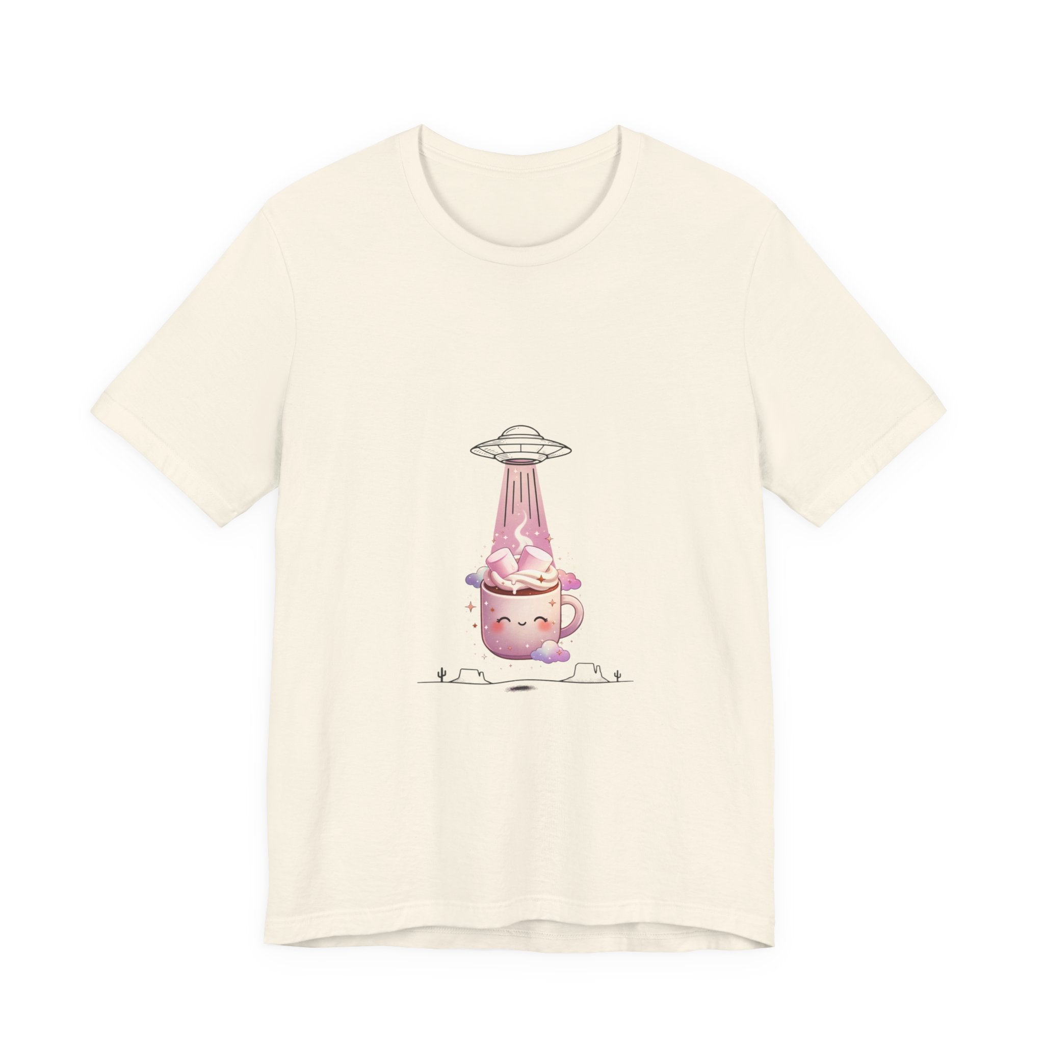 Retro UFO Abduction Tee | Vintage Desert Sci‑Fi, Southwest Alien Graphic