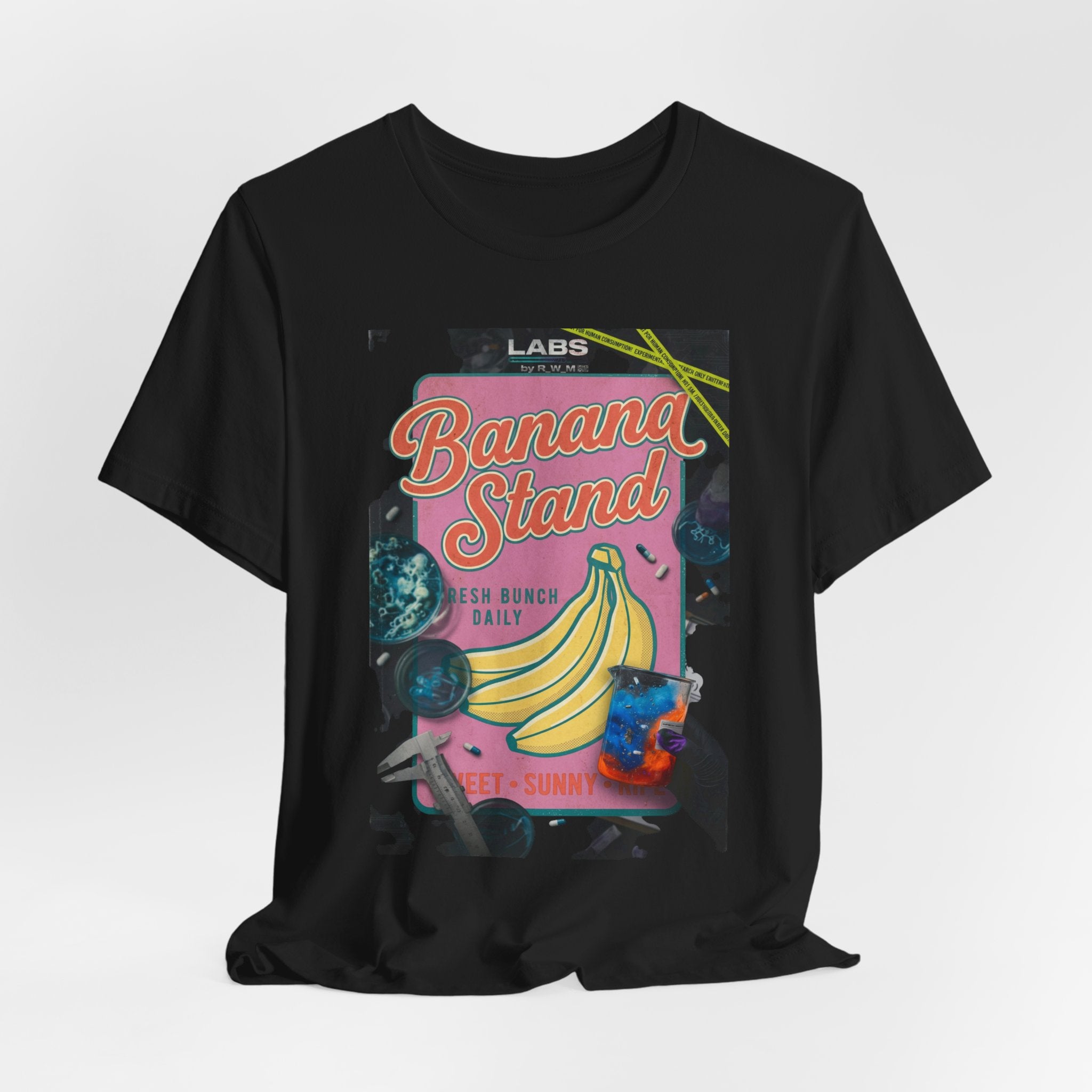 Banana Stand Retro Diner T-Shirt | Vintage Food Graphics, Nostalgic Typography