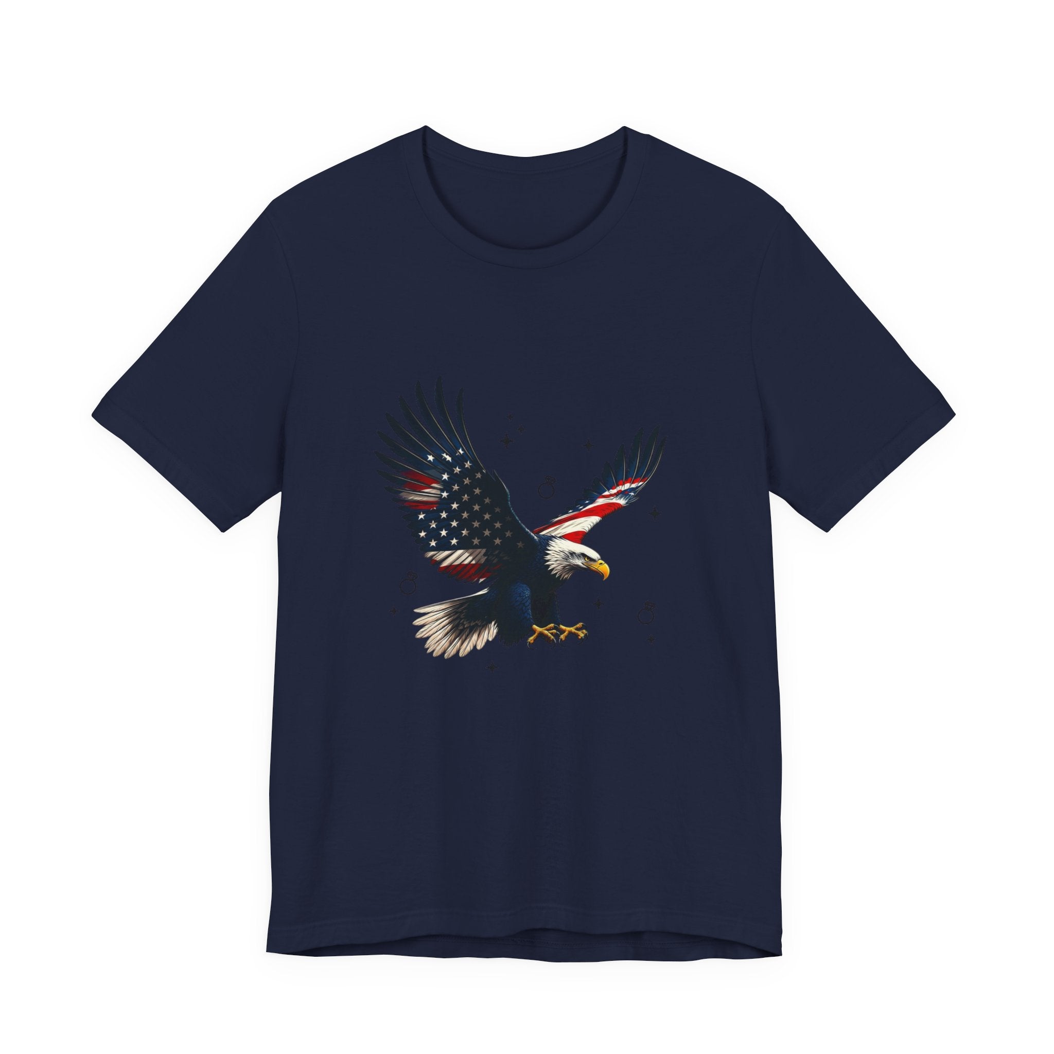 Patriotic Eagle Graphic Tee | Bride Era, Wife Slogan, Engagement Shirt