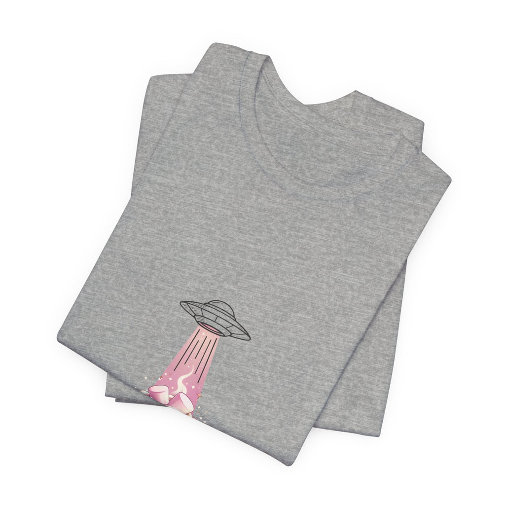 Retro UFO Abduction Tee | Vintage Desert Sci‑Fi, Southwest Alien Graphic