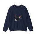 Soaring Eagle Crewneck Sweatshirt | Vintage Graphic, Retro Tattoo Style